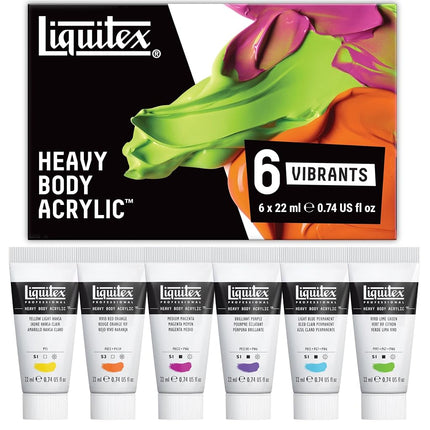 Liquitex Professional Acrylic Heavy Body Set Vibra
