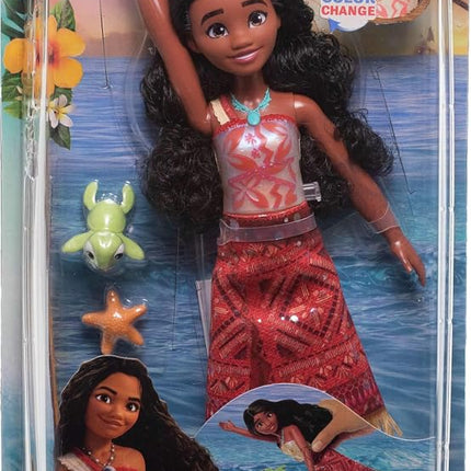 Mattel Disney Moana 2 Swimming Tautai Moana Fashion Doll & Accessories