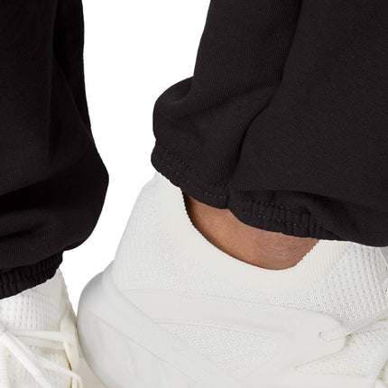 Hanes Men's Fleece Sweatpants, EcoSmart Athletic Lounge Pants, 32" (1 Or 2 Pack), Black-1 Pack, Medium
