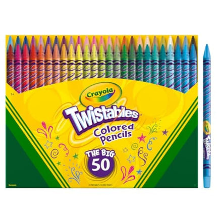 AODE forCrayola 50ct Twistables Colored Pencils