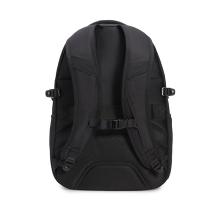 Amazon Basics 15.6-Inch Laptop Backpack, Water Resistant Rucksack for Business Travel, Work or School, Padded Shoulder Straps, Black
