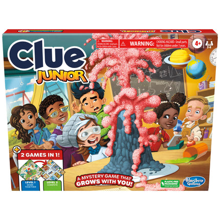 Hasbro Gaming Clue Junior Game, 2-Sided Gameboard,