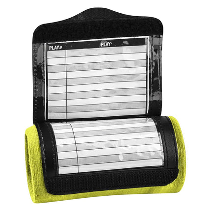 Champro Triple Wristband Playbook, Pee Wee, Optic Yellow (AF50PWOY)