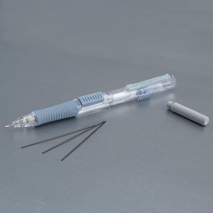 Pentel QUICK CLICK Mechanical Pencil (0.5mm), Gray Barrel - PD215N