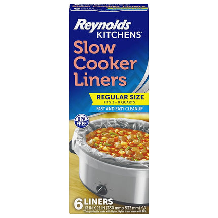 Reynolds Slow Cooker Liners, 6 Count