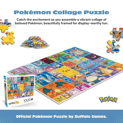 Buffalo Games - Pokemon - Frames - 1000 Piece Jigsaw Puzzle