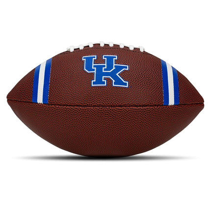 Franklin Sports Kentucky Wildcats - Kentucky Wildcats Junior Football - PVC Football with Embossed Team Logos - College NCAA Official Licensed Product