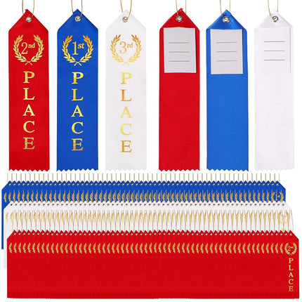 180PCS Award Ribbons, Medal Ribbons for 1st, 2nd, 