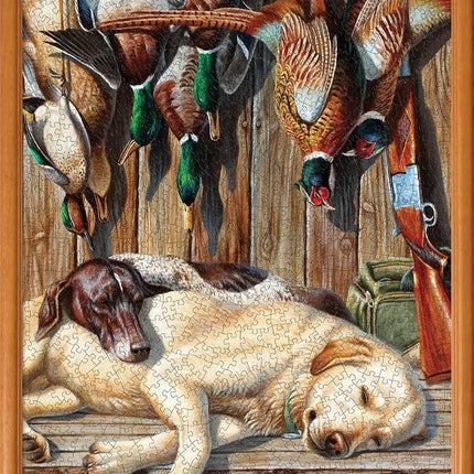 MasterPieces Rompecabezas de 1000 Piezas para Adultos, Familia o Jóvenes - All Tuckered Out - 19.25"x26.75"
