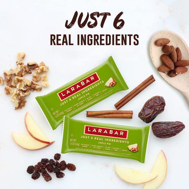 Larabar Nutritional Bar, Apple Pie, 45 g (Pack of 16)