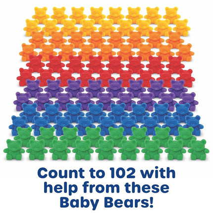 Baby Bear Sorting Set 102 Bears 6