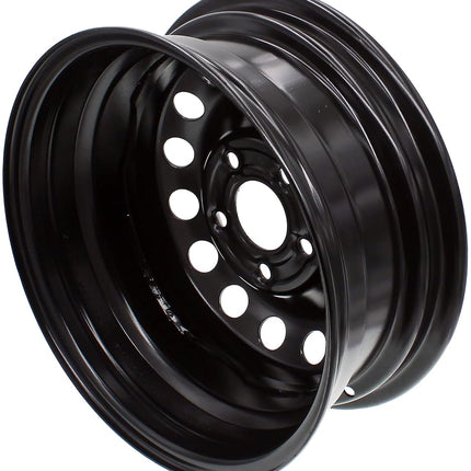 Dorman 939-196 Black Wheel with Painted Finish (15 x 6. inches /5 x 114 mm, 46 mm Offset)