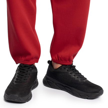 Fruit of the Loom Men's Eversoft Fleece Sweatpants Track Pants, Elastic Bottom Red, XXL