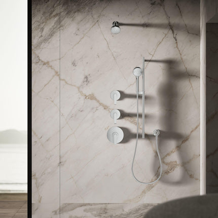 Kohler K-72422-CP Awaken B90 Single-Function 1.5gpm Showerhead, Polished Chrome