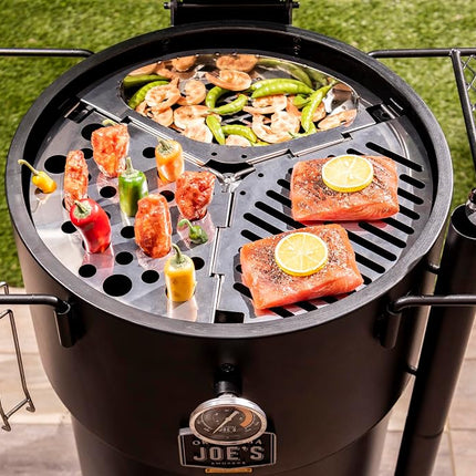 Oklahoma Joe's 4419599P04 Drum Smoker Triple Grate, Silver