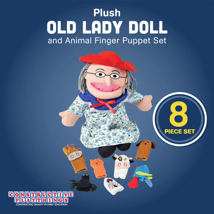 There was an Old Lady Who. Puppet Set
