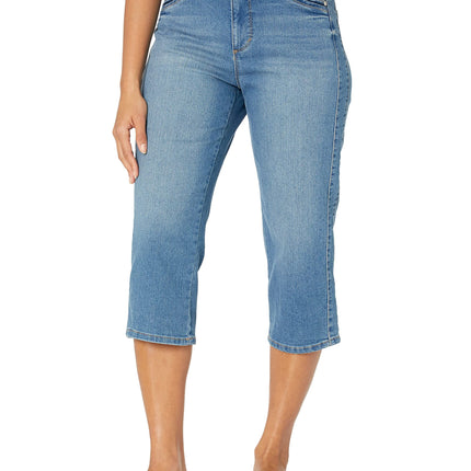 Gloria Vanderbilt Women's High Rise Belted Capri, 