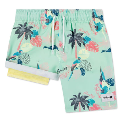 Hurley Boys Pull On Swimshort Boys Green