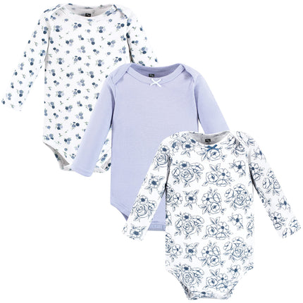 Hudson Baby unisex-baby Cotton Long-sleeve Bodysui