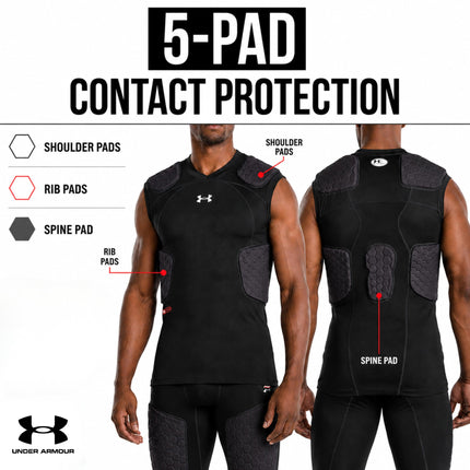 Camiseta con protecciones Gameday Armour Pro 5-Pad