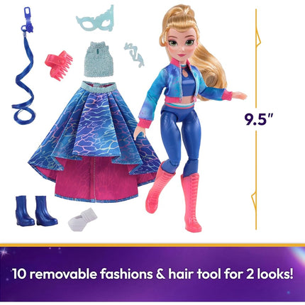 Unicorn Academy, Isabel Masquerade Ball Doll with 11 Accessories, 9.5”, Dolls & Unicorn Toys for Girls