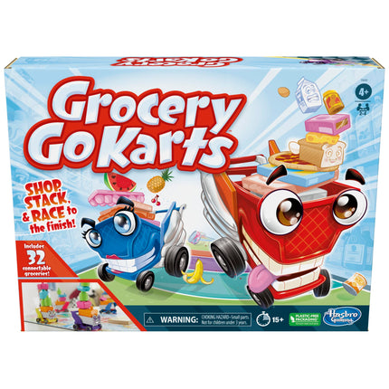Grocery Go Karts Board Game for Preschoolers and K
