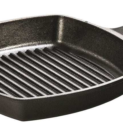 Lodge Grill Pan Square Cast Iron 10.5 in, 1 EA