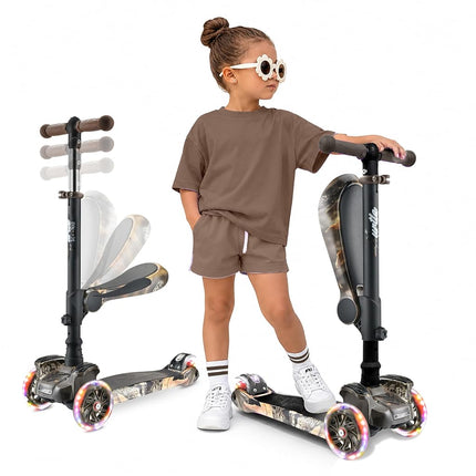 Hurtle 3 Wheeled Scooter for Kids - Tri Scooter, S