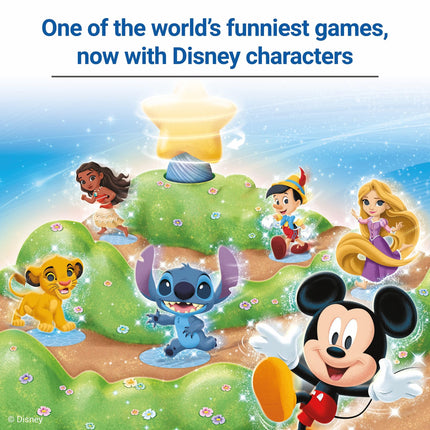 Ravensburger 24875 - Funny Bunny Disney Edition, Adaptation of The Well-Known Classic Game with Disney Characters, Entertaining Race Game for 2 to 4 Children Aged 4 and Over