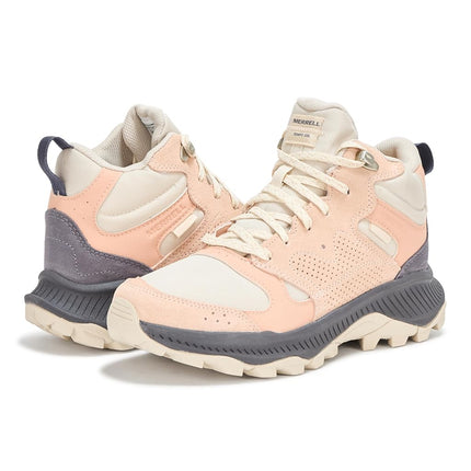 Merrell Tempo Sol Mid Wp para mujer, Pink Salt, 2.5 UK