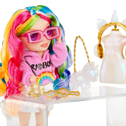 Rainbow Glass Fashion Doll, Amaya