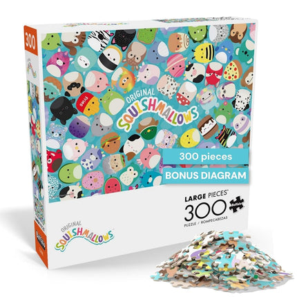 Buffalo Games - Squishmallows Friends - 300 Large Piece Jigsaw Puzzle