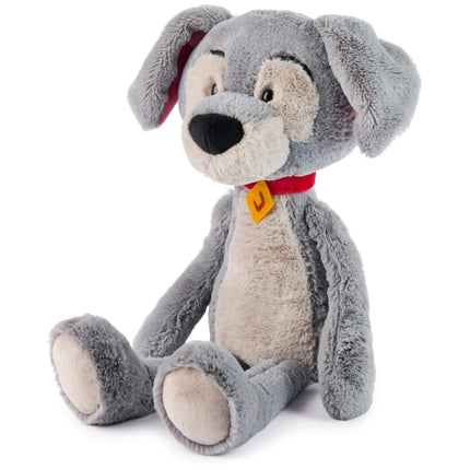 GUND Disney Official Tramp Toothpick Plush, Lady and The Tamp, Tramp Dog Stuffed Animal for Ages 1 and Up, Gray, 15”