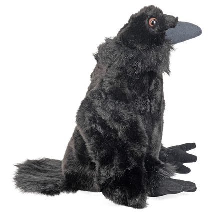 Wild Republic Raven Plush, Cuddlekins, Stuffed Animal, Soft toy, Gifts for Kids, 12 Inches