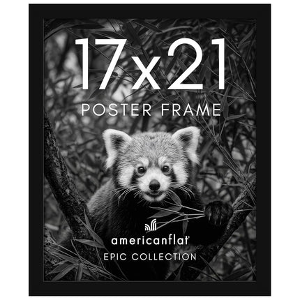 Americanflat 17x21 Picture Frame with Polished Ple