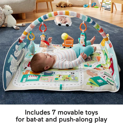 Fisher-Price Activity City Gym to Jumbo Play Mat