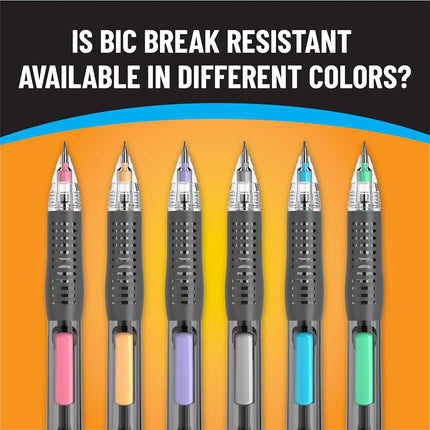 BIC Break-Resistant Mechanical Pencils with Erasers, No. 2 Medium Point (0.7mm), 12-Count Pack Pencils for School or Office Supplies