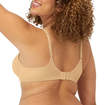 Maidenform Women's Comfort Devotion - Underwire Everyday Bra, Beige (Latte Lift/Black), 38C UK