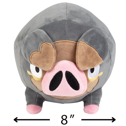 Pokemon 8" Lechonk Plush - Officially Licensed - Scarlet and Violet Figure - Authentic Quality Soft Stuffed Animal Toy - Holiday Christmas Stocking Stuffer Gift for Kids, Boys, Girls - 2+