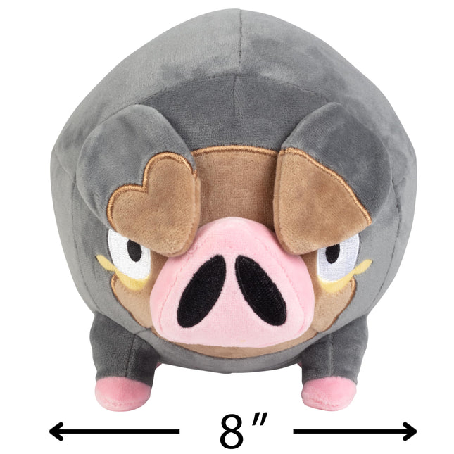 Pokemon 8" Lechonk Plush - Officially Licensed - Scarlet and Violet Figure - Authentic Quality Soft Stuffed Animal Toy - Holiday Christmas Stocking Stuffer Gift for Kids, Boys, Girls - 2+