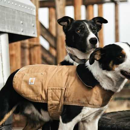 Carhartt Men's Firm Duck Insulated Dog Chore Coat, Carhartt® Brown, M