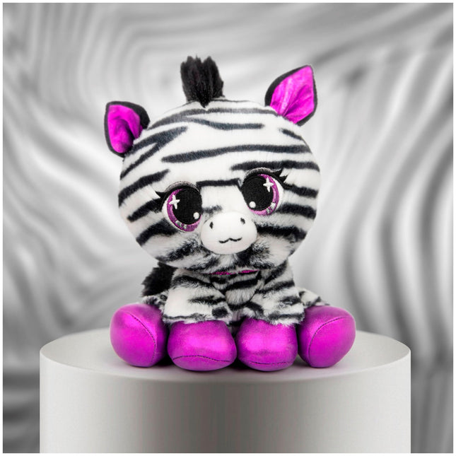 GUND P.Lushes Designer Fashion Pets Alexia Zara Cebra de Peluche, Blanco/Negro, 15.24 cm