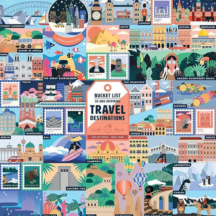 Ridley's Travel Mood Bucket List Puzzle