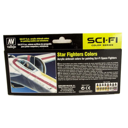 AV Vallejo Model Air Set - Star Fighters Colours (8)