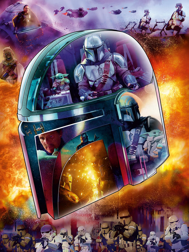 Ravensburger Star Wars: The Mandalorian's Helmet 7