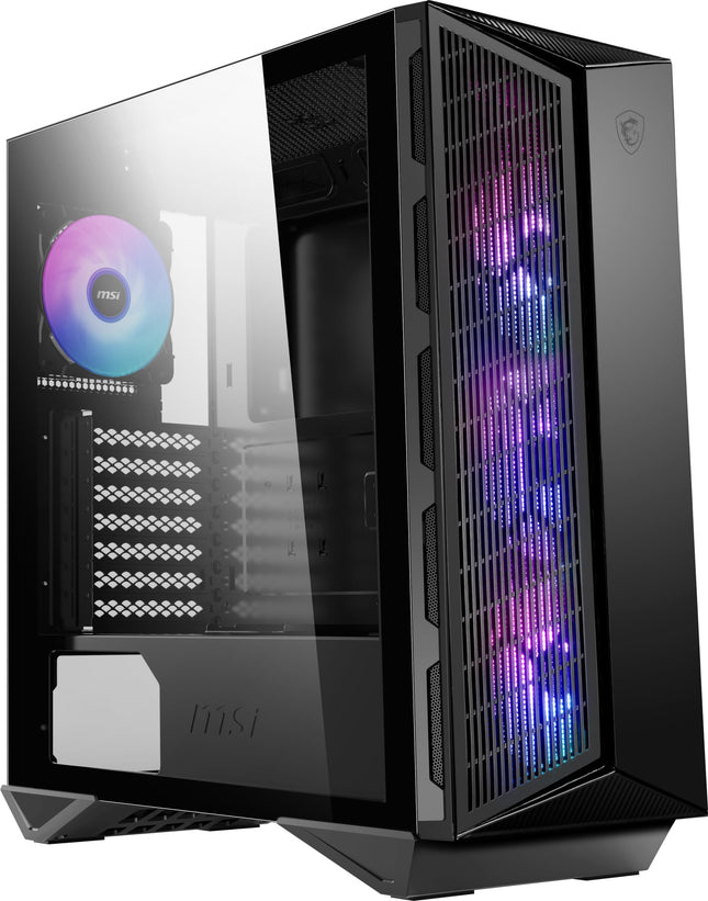 MSI MPG GUNGNIR 111R Mid Tower Gaming PC Case - Bl