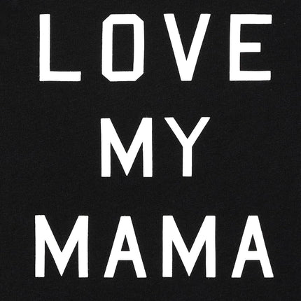 The Children's Place Unisex Baby Short Sleeve Graphic T Shirt, Love My Mama, Large