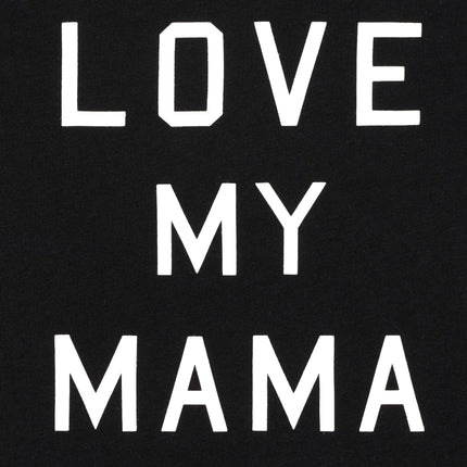 The Children's Place Unisex Baby Short Sleeve Graphic T Shirt, Love My Mama, X-Large