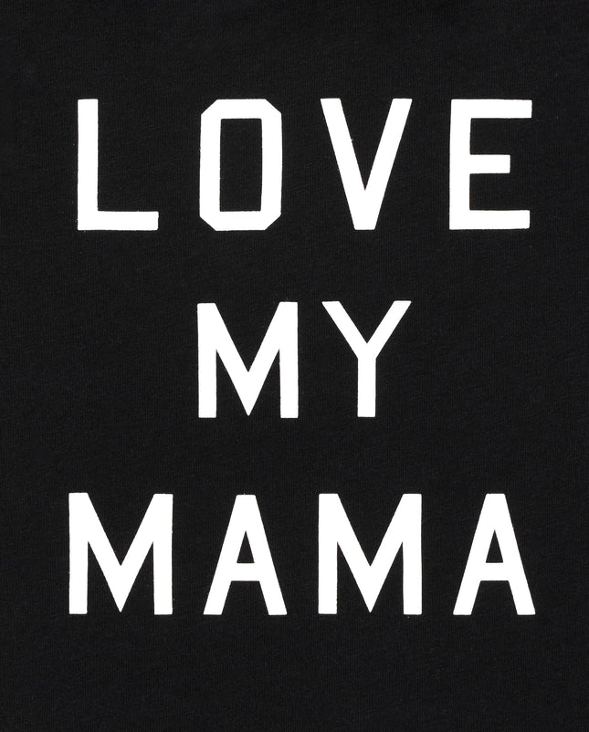 The Children's Place Unisex Baby Short Sleeve Graphic T Shirt, Love My Mama, X-Large