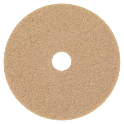 3M Floor Burnishing Pad - 19 in - Tan 3400-5 Pads 